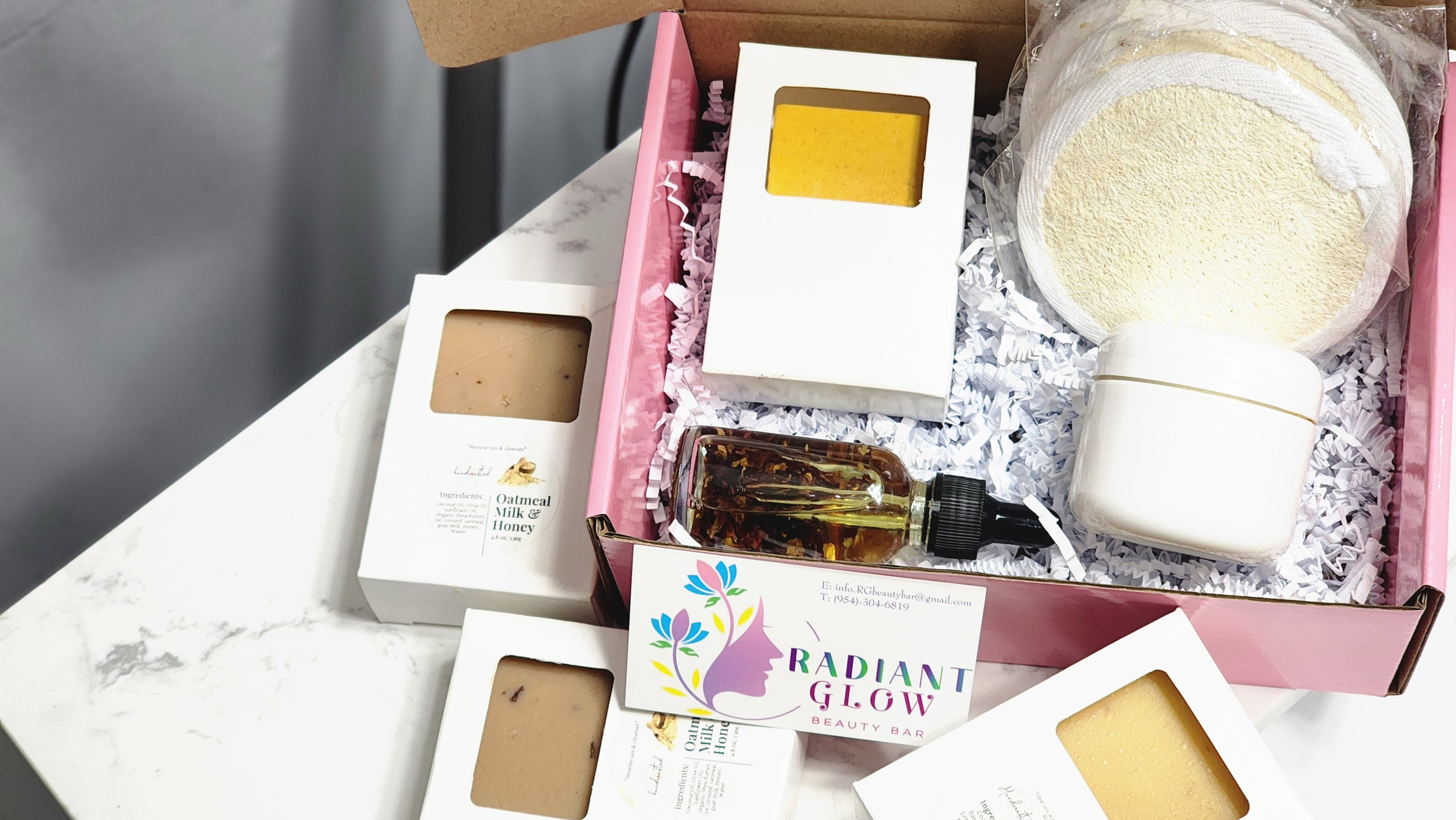 The Glow facial bundle