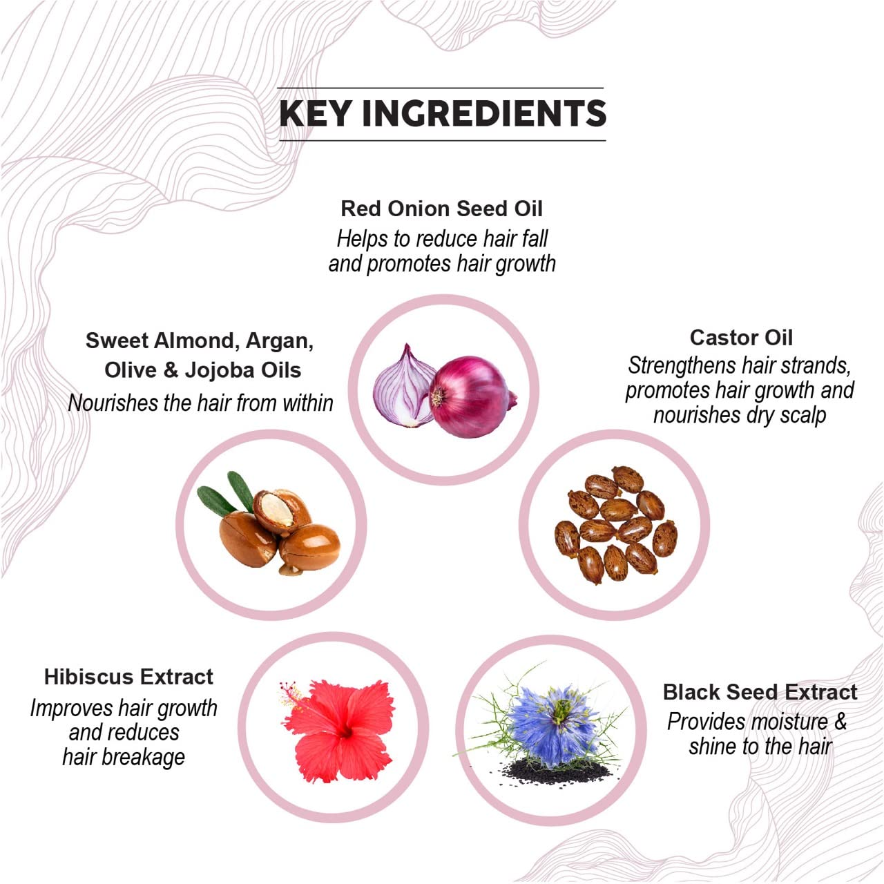 Red Onion Growth Hair Oil